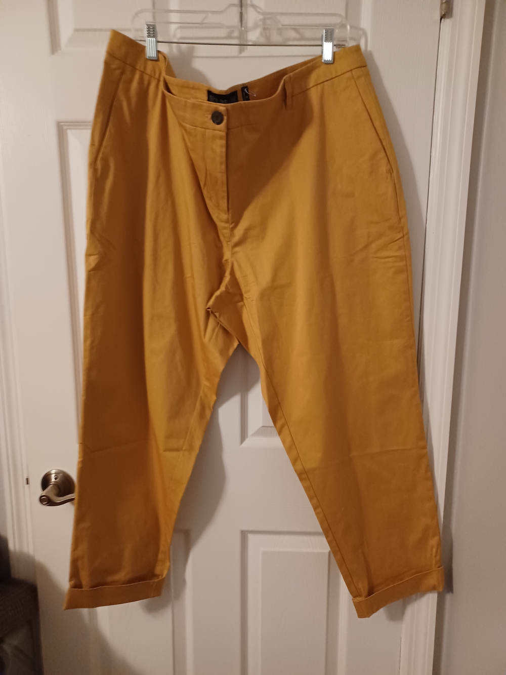 Wildfang Mustard Chino Pants